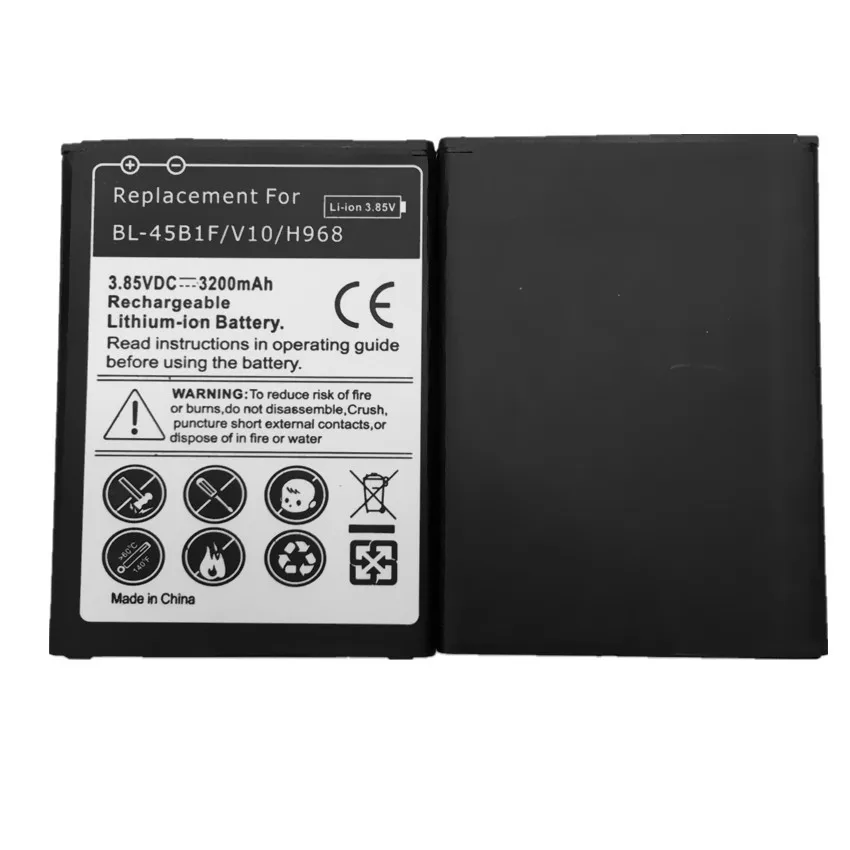 Новый оригинальный алкоголя BL 45B1F Батарея для LG V10 H961N F600 H900 H901 VS990 H968