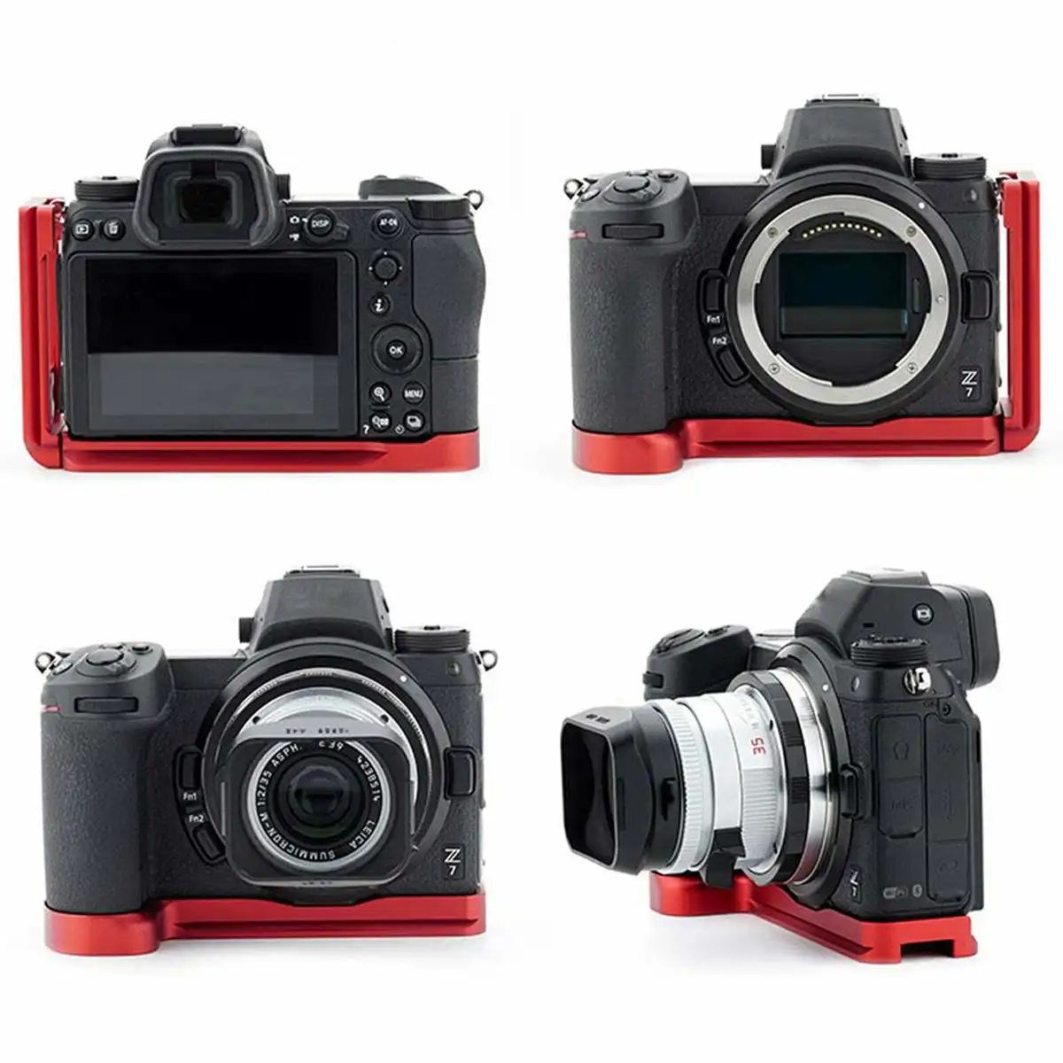 L кронштейн держатель камеры рукоятка для Nikon Z7 Z6 LB-Z7 БЫСТРОРАЗЪЕМНАЯ опорная плита и боковая пластина L-кронштейн видеокамера аксессуары