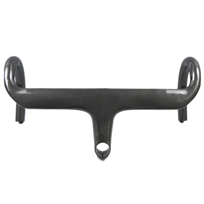 Pаспродажа Глянцевый руль для велосипеда матовый углеродное волокно руль для велосипеда UD дорожный велосипед Интегральная изогнутая ручка велосипед ...