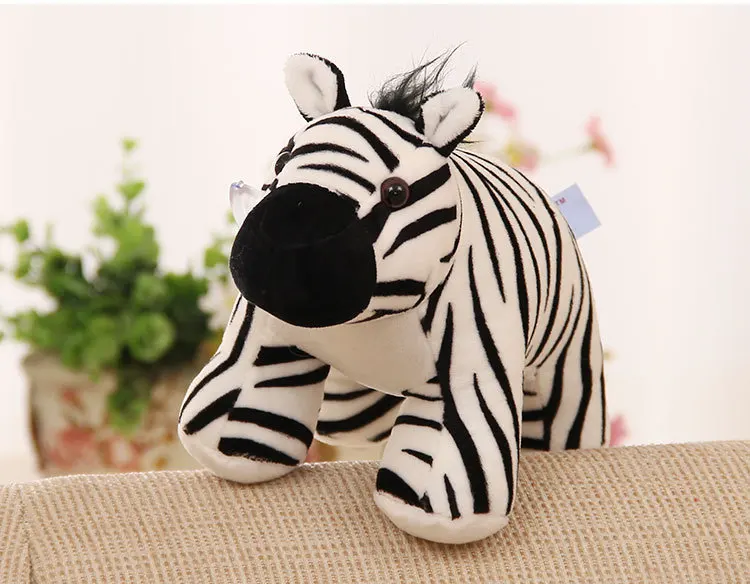 

new small plush zebra toy high quality cute cartoon zebra doll gift about 22cm