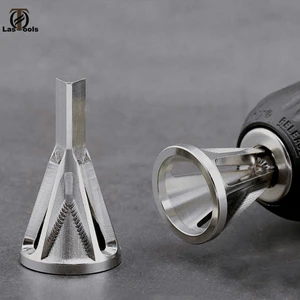 Инструмент для снятия заусенцев из нержавеющей стали с внешней фаски, сверло для удаления заусенцев, серебряные аксессуары, ручные инструменты для деревообработки, металлообработки, EDC