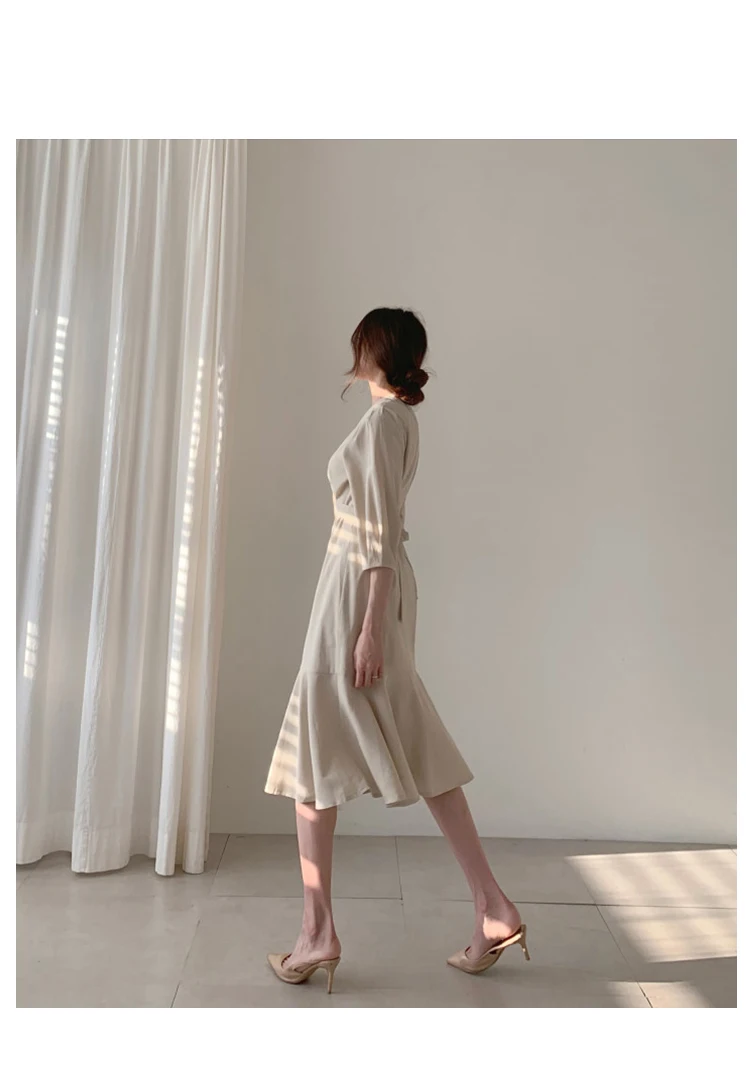 Бандажное платье для женщин, весна-лето, vestidos, элегантные, офисные, вечерние, корейский стиль, приталенное платье