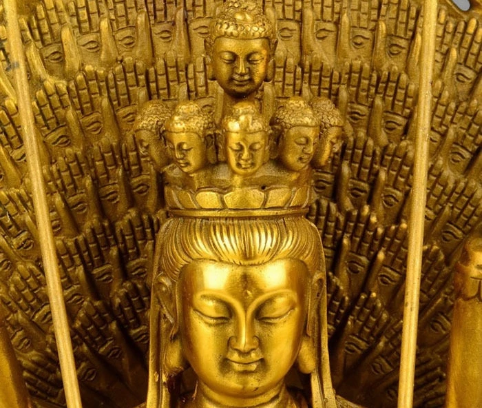 Zm 10 ''китайская тибетская Бронзовая статуэтка Будды|statue bronze|statue handsstatue 1:1 |