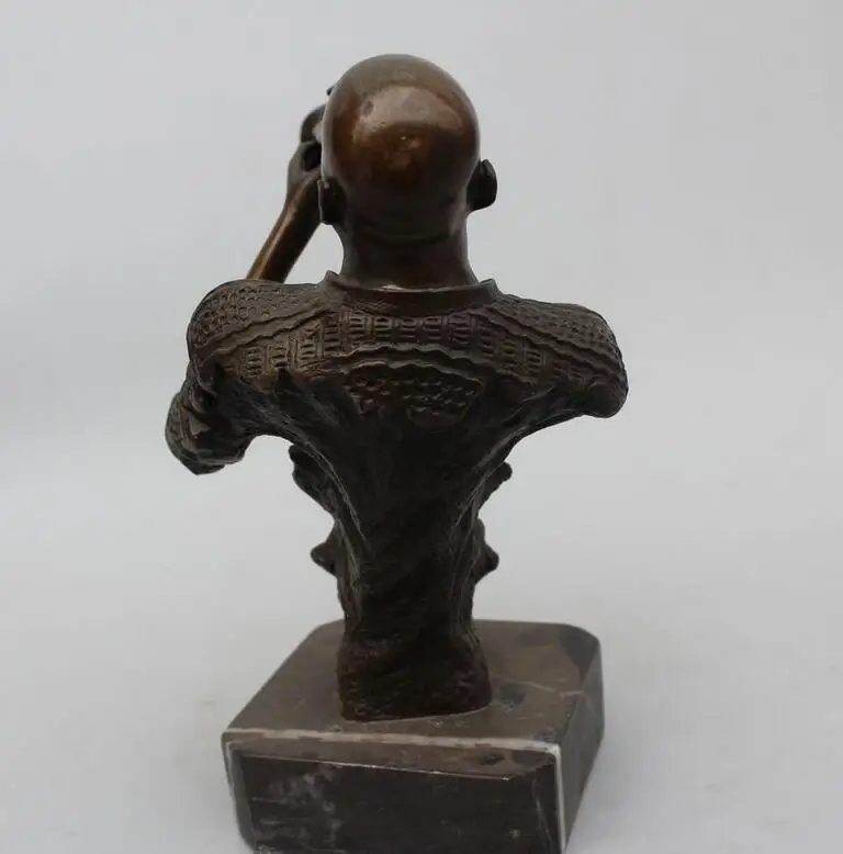 9 &quotскульптура Западное искусство бронзовые мраморные мужчины бандсман играть