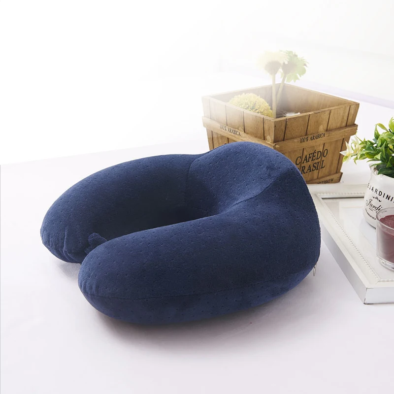 U-образные подушки для шеи из пены с эффектом памяти мягкие медленно