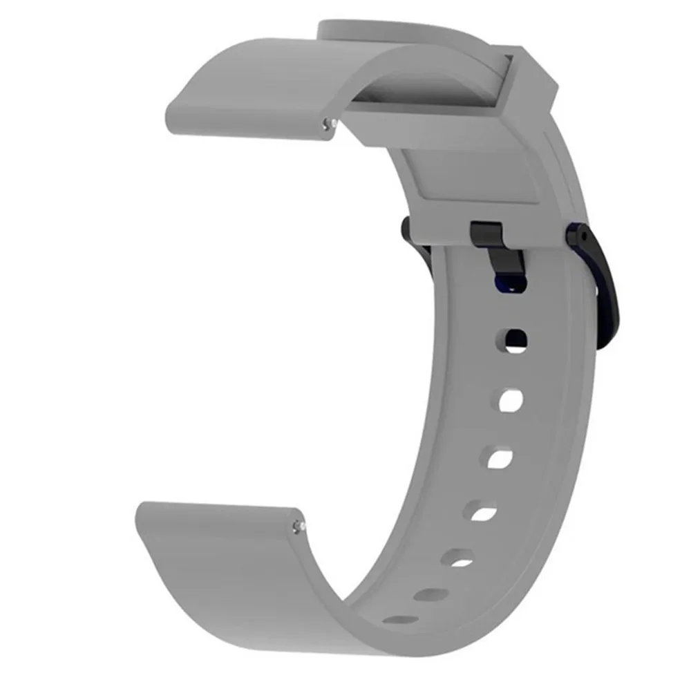 20 мм силиконовый ремешок для Xiaomi Huami Amazfit Bip Smartband подходит для умных часов сменный Браслет аксессуары