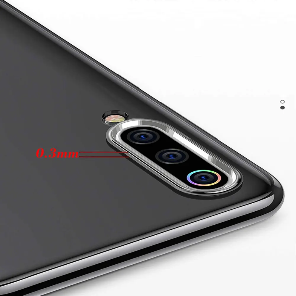 Чехол для Xiaomi Mi 9 Mi9 8 11 Lite 10T Ultra Redmi Note 7 Pro 9S 8T 10 9T 9A прозрачный тонкий мягкий чехол из