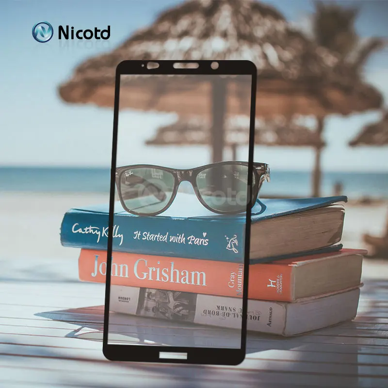 Закаленное стекло Nicotd для Huawei Mate 10 Pro Lite полное покрытие Защитная пленка экрана 9