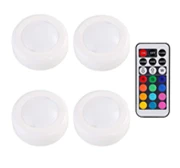 RGB 12 цветов датчик касания с регулируемой яркостью светодиодный беспроводной
