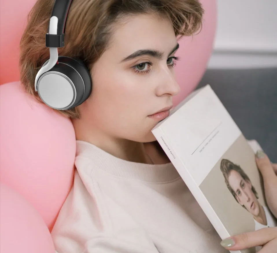 Беспроводные наушники Bluetooth 5,0, гарнитура высокого качества, стерео музыкальные наушники с басами и мягкими наушниками для смартфона