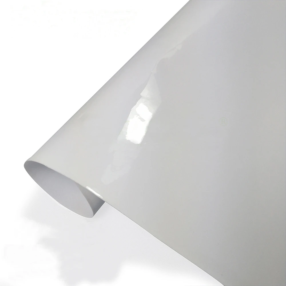 

White Glossy Vinyl Film 100mmx1520mm Car Wrap Foil Sticker car styling Motorcycle Car Wrapping