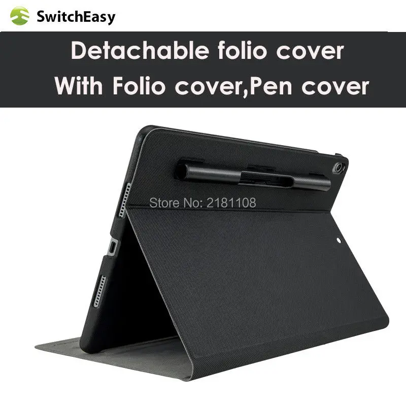 Новинка 2018 кожаный чехол CoverBuddy Folio флип для iPad Pro 10 5 умный с держателем карандашей