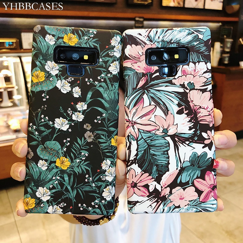 Чехлы YHBBCASES в стиле ретро с изображением цветов из мультфильмов для Samsung S10 S8 S9 Plus 3D