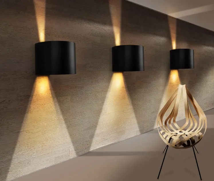 7 Вт светодиодные наружные настенные светильники светильник для крыльца