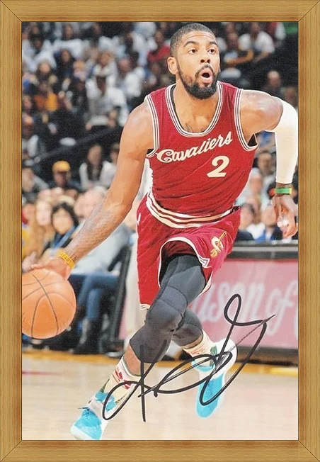 Kyrie Irving с автографом ручной подписью оригинальная фотография 7 дюймов коллекция