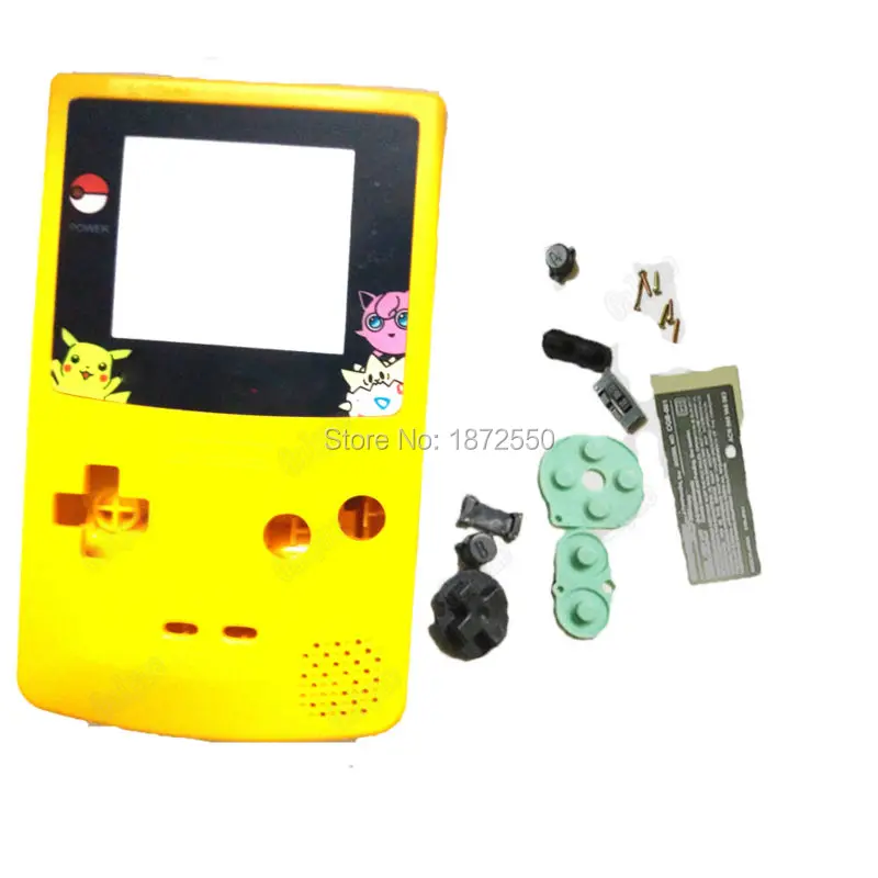Горячая Распродажа Замена чехол желтый Цвет игра ручной основа для NintendoGameboy