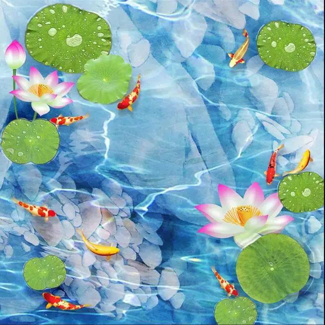 Бесплатная доставка 3D Наклейка на стену заказ четкое напольное покрытие для