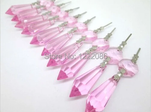 20 шт люстра стеклянные кристаллы Ламповые призмы части Висячие капли подвески 10