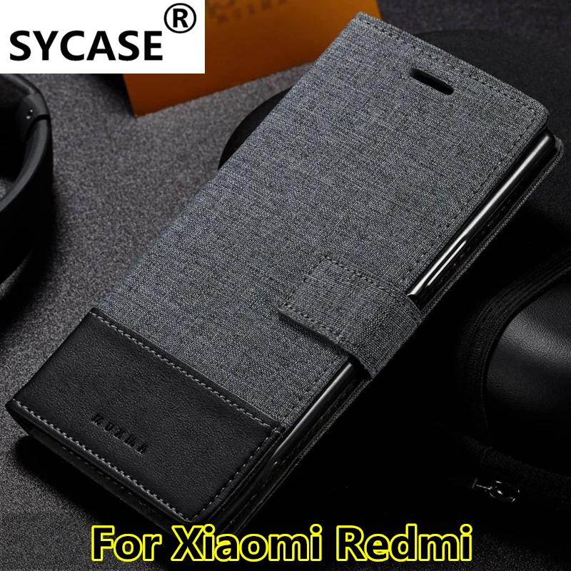SYCASE для Xiaomi Redmi 4A Note 4X5 Plus 5A Note5 pro Роскошный кошелек PU Флип кожаный чехол сотового