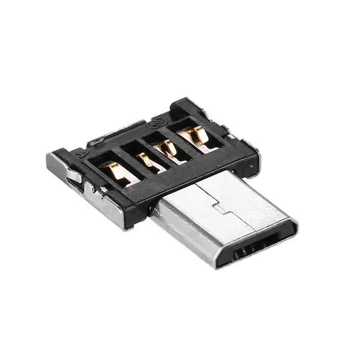 OTG кабель type-C Micro USB общий usb type адаптер Телефон Android Мобильный данных микропроцессор OTG кабель C головкой серебристый
