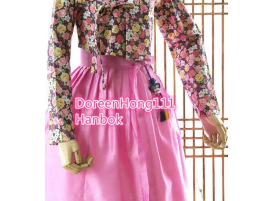 2020 Новая мода современный ханбок фушион корейская традиционная платье