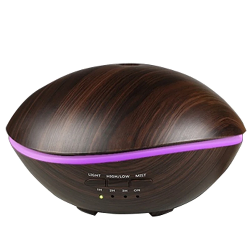 500Ml Led Light Air Ultrasonic Humidifier Household Essential Oil Diffuser Atomizer Freshener With Au P | Бытовая техника