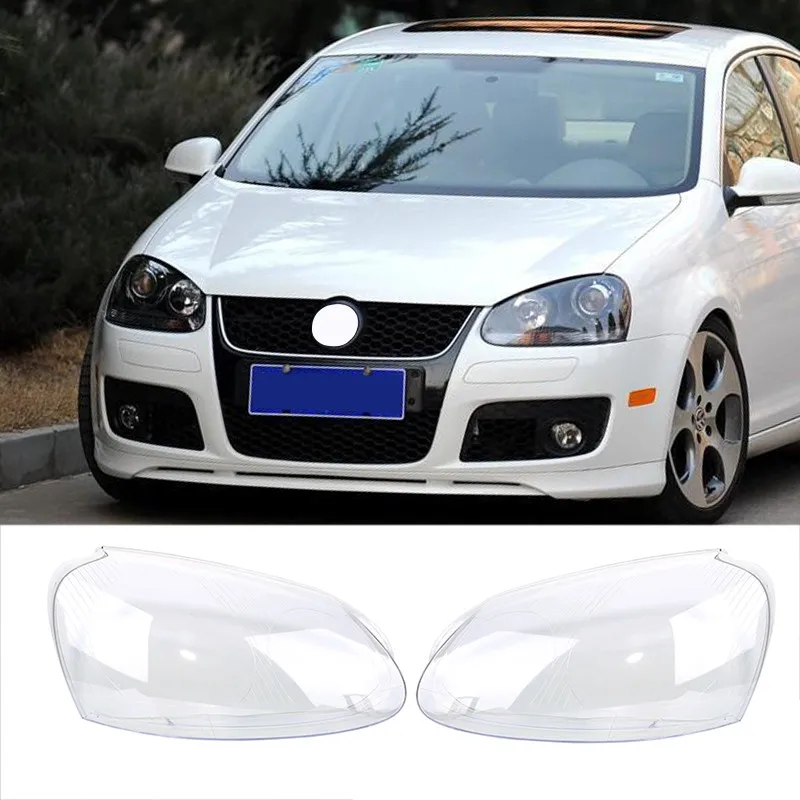 Аксессуары для фар головного света XNC 1 пара прозрачные линзы VW Golf MK5 2005