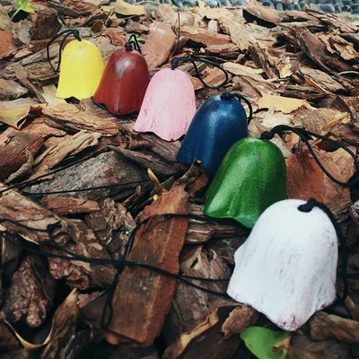 Lwate Southern Cast Iron Wind Chimes Fuji Mountain Vintage Bells And Temple Blessing Ornaments | Дом и сад