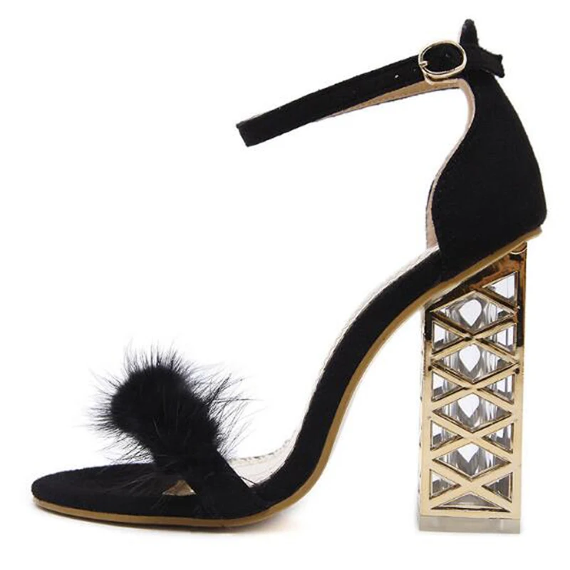 Sandalias mujer Женские Босоножки на каблуке Летняя обувь Свадебные туфли высоком