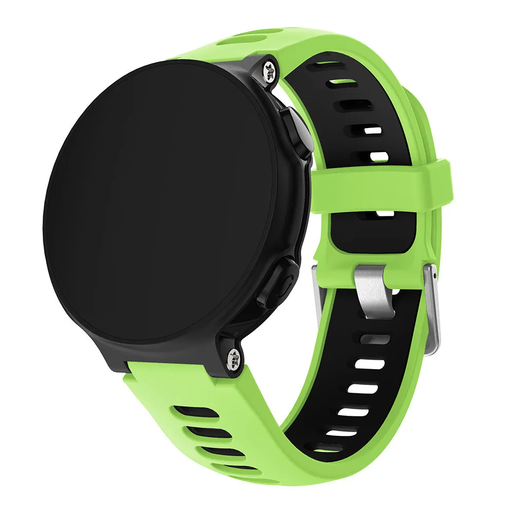 Силиконовый сменный ремешок для наручных часов смарт Garmin Forerunner 230 235 220 620 630 735