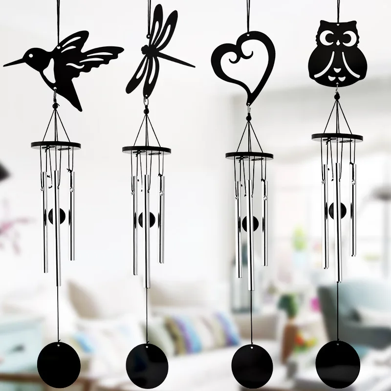 

New Metal Multi - tube Wind Chime Home Decoration Ornaments Wedding Birthday Hanging Pendant Gift