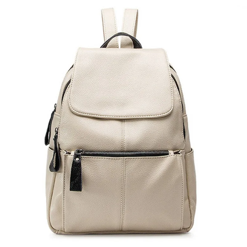 Модный дизайнерский кожаный женский рюкзак школьные сумки для девочек