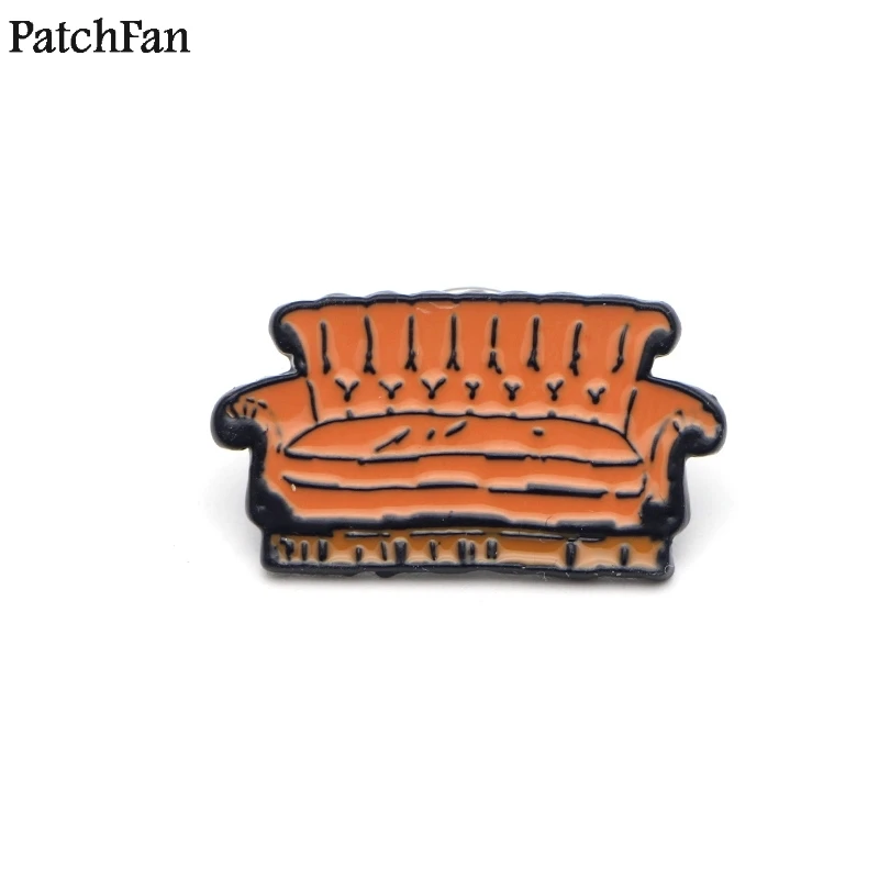 20 шт./лот Patchfan друзья ТВ шоу центральный Перк цинковый галстук забавные булавки