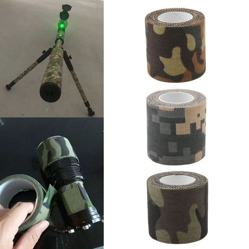 Самоклеящаяся Нетканая камуфляжная клейкая лента 1 шт. 5 м|tape tape|tape ctape camouflage |
