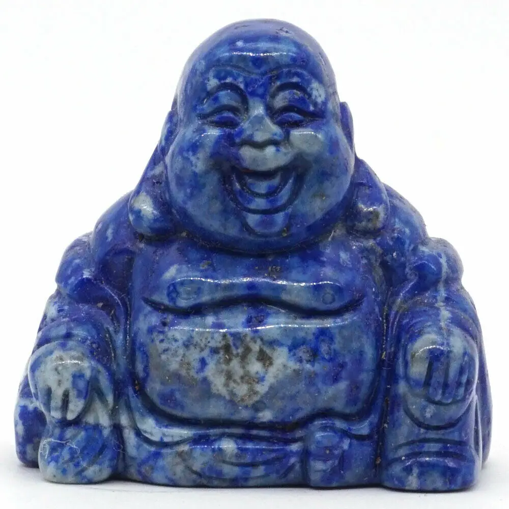 Maitreya статуя Будды натуральный драгоценный камень лазурит резная каменная