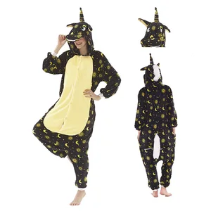 Рождественские топы, зимние пижамы унисекс для взрослых Kugurumi, Мультяшные животные, одежда для сна, пижамные комплекты, одежда, пижамы, синяя Пижама