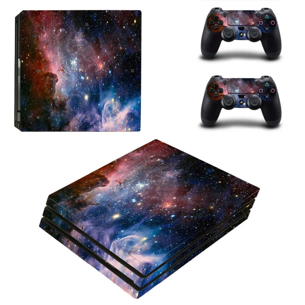 Звездная кожа для Playstation 4 PS4 Pro консоль и контроллер Скины Виниловые наклейки