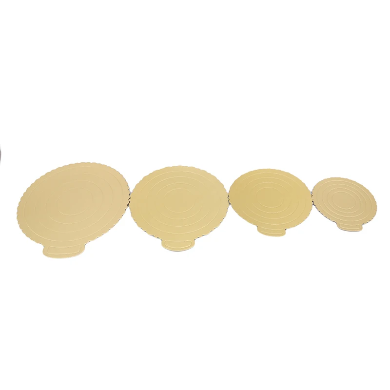 Креативная круглая квадратная подставка для торта бумажная картонная