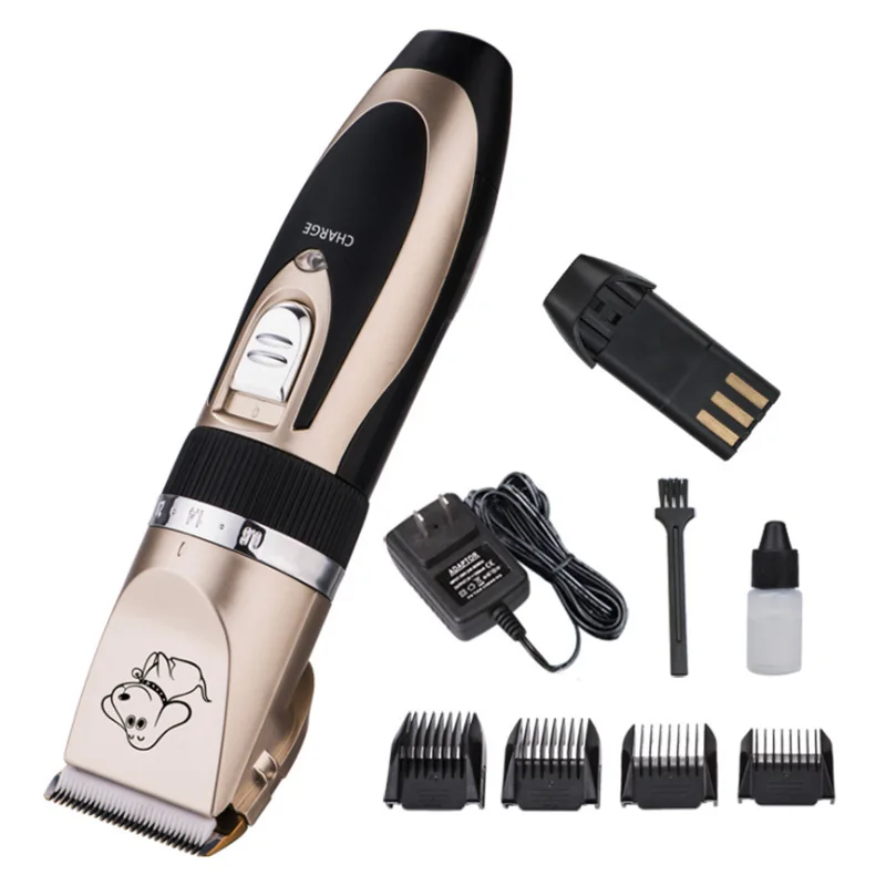FAKEDA Pet hair clipper Low-noise Hair Clipper Remover Cutter Grooming Cat Dog Trimmer Electrical Pets Cut Machine | Дом и сад