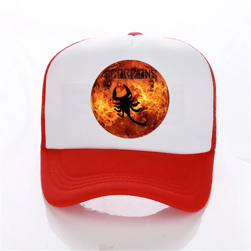 Лента со скорпионами бейсбольная кепка с принтом для мужчин и wo мужская летняя