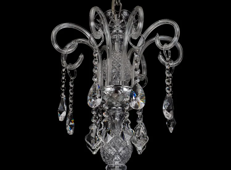 Новый европейский стиль Хрустальная Подвеска Современная Роскошная лампа для