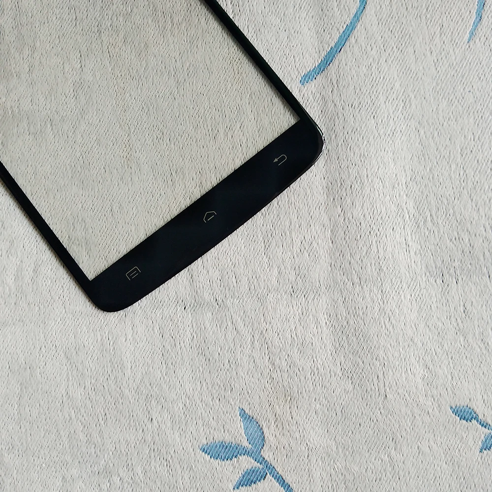 Черный цвет для Vkworld T6 Сенсорный экран Стекло испытания Передняя стекло