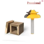 Новый 45 градусов замок торцовочный фреза 8 дюймов хвостовик фреза по дереву для соединения шип-паз фреза инструмент сверлильный фрезерный станок для древесины карбида сплава