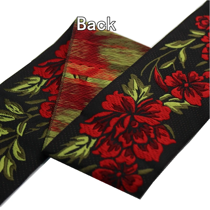 9 цветов национальная Этническая вышивка жаккардовая тесьма сделай сам