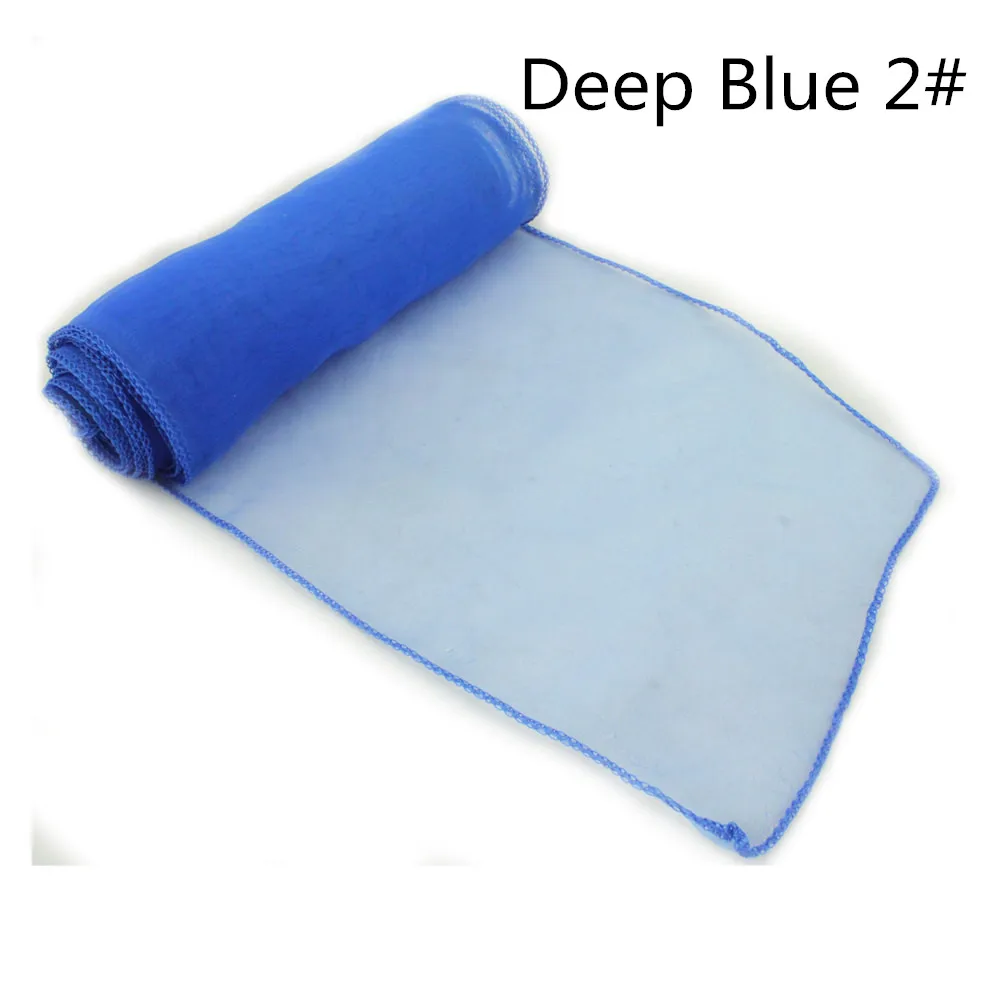 Deep Blue Лучшая, 50 шт. фиолетовые ленты для стульев из органзы, украшения для свадебной вечеринки, Акционная цена, лучшее качество, на заказ, галстук для стула с узлом - Цвет: Deep Blue
