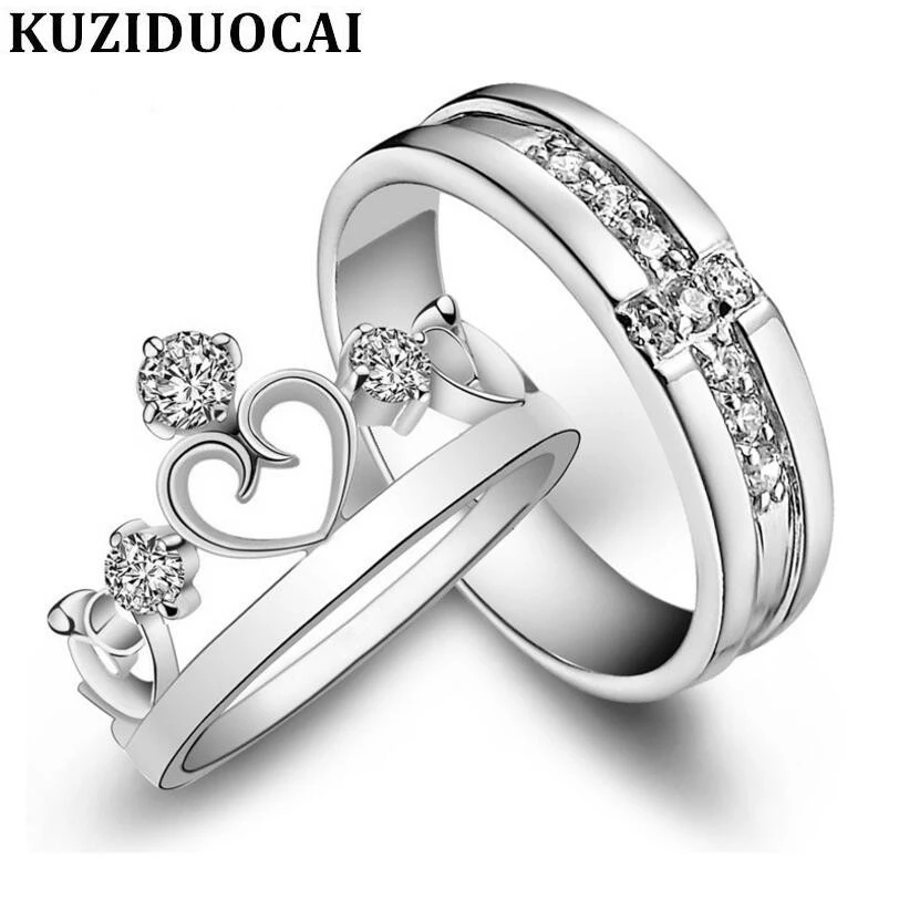 Kuziduocai новые модные украшения из циркония нержавеющая сталь корона крест для