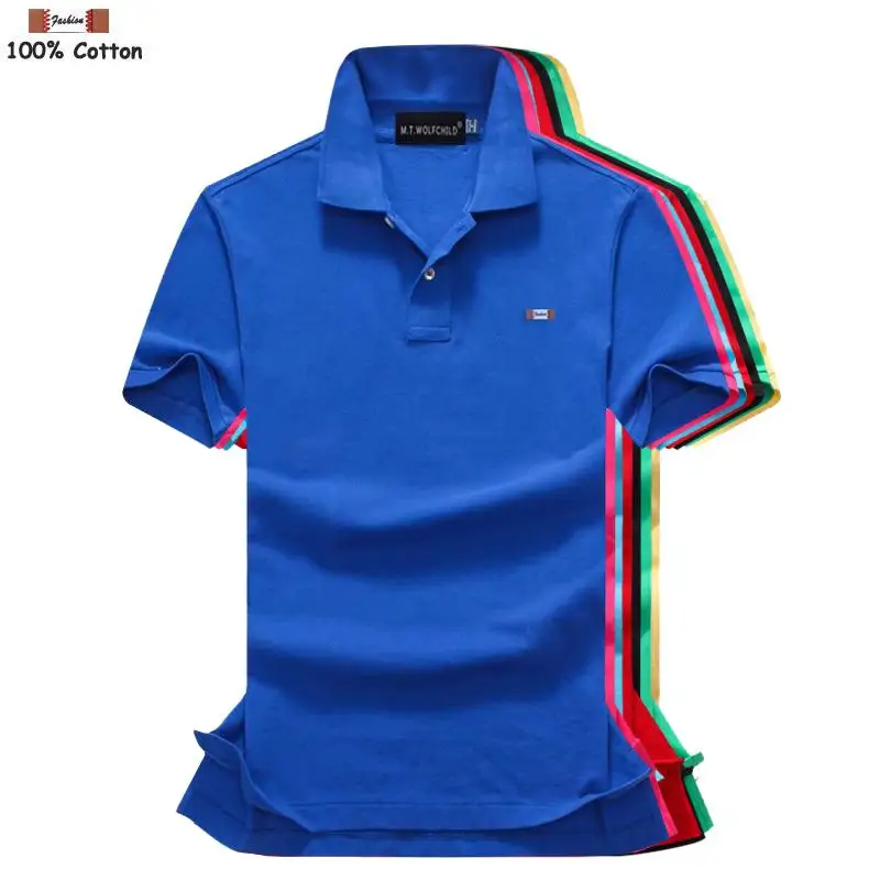 Мужские рубашки поло с коротким рукавом из 100% хлопка на лето 2019|Поло| |