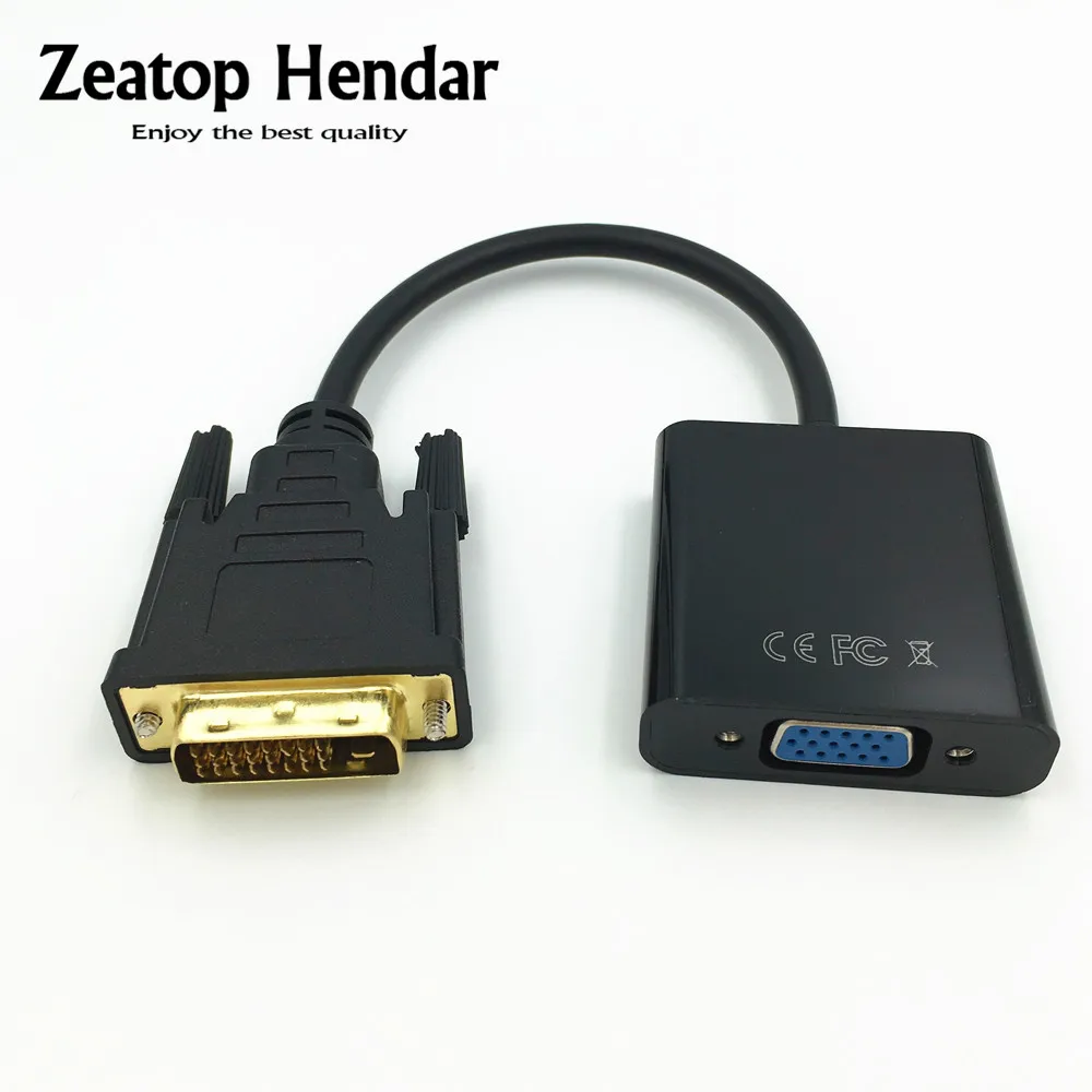 Кабель адаптер для монитора 1 шт. ПК|pc pin|dvi-d dvi-ddvi-d to vga |