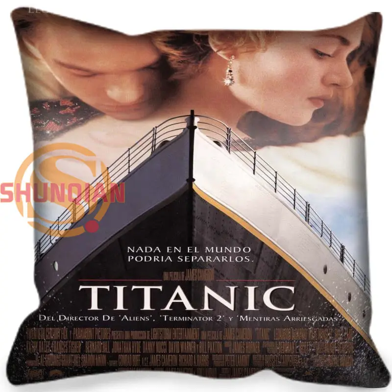Уникальный дизайн Titanic#2 стиль Бросок Наволочка квадратная молния Наволочка на заказ подарок H@ 0209-148 - Цвет: 22