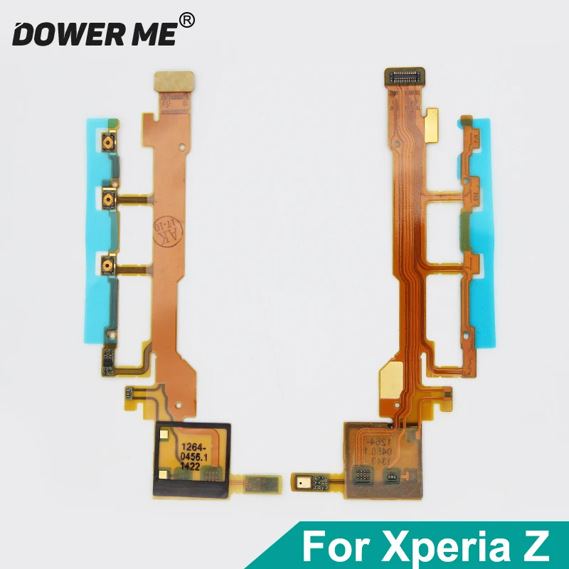 Кнопка включения/выключения звука Dower Me гибкий кабель с микрофоном для Sony Xperia Z L36H
